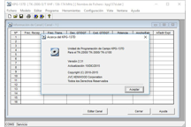 KPG-137D - Software de programación - Windows