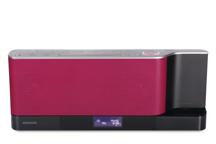 CLX-70-P - Sistema de audio multifunción de diseño con reproductor CD, base dock iPod/iPhone, alojamiento USB, ranura para tarjetas SD