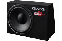 KSC-W1200B - Passief bass-refex subwoofer systeem - 30cm woofer - 4Ω - 1200W Max - 300W RMS.