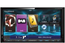 DNX7250DAB - 7.0 WVGA, Navigation System with built-in Bluetooth & DAB+ tuner