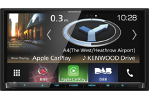 DNX8180DABS - 7.0” AV Navigation System with Smartphone control, Bluetooth & DAB+ Radio.