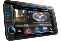 DNX518VDABS - 7,0” AV navigační systém pro vozy VW/Škoda/Seat s ovládáním smartphonu, Bluetooth a DAB/DAB+ rádiem