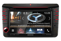 DNX518VDABS - VW specifikus multimédia készülék 7 érintőképernyővel, okostelefon tükrözéssel és DAB rádióvevővel