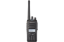 NX-3220E - Ricetrasmettitore portatile VHF NEXEDGE/DMR/Digitale/Analogico con GPS e tastiera completa (EU). Connettore accessorio 2 pin