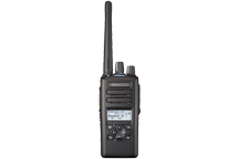 NX-3320E2 - Ricetrasmettitore portatile UHF NEXEDGE/DMR/Digitale/Analogico con GPS e tastiera ridotta (EU). Connettore 2 pin