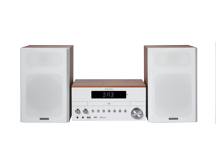M-817DAB-W - Kompaktes Stereo-System mit CD, USB
sowie DAB+ und Bluetooth Audio-Streaming