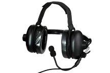 KHS-10D-BH - Heavy Duty Noise Reduction Headset (behind-the-head / 2-pin)