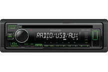 KDC-130UG - CD-Receiver with Front USB & AUX Input.