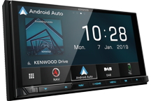 DNX9190DABS - Système de navigation avec écran HD de 6,8, WiFi et radio DAB intégrés, connexions smartphone améliorés