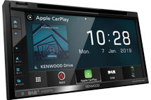 DNX5190DABS - Système de Navigation, écran WVGA 6.8, radio numérique DAB intégré et connexions smartphone améliorés.