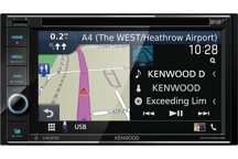 DNX419DABS - Sistema di navigazione con monitor da 6,2 WVGA con Smartphone control e radio DAB integrata