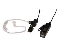 KHS-8BL - Handpalmmicrofoon (2 draden) met oortelefoon