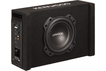 PA-W801B - 200mm powered oversized, down-firing, subwoofer in ported enclosure with high efficiency D-Class amplifier