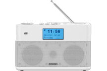 CR-ST50DAB-W - Radiosveglia compatta con sintonizzatore DAB+ e streaming audio Bluetooth