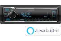 KMM-BT306 - Digital medio modtager med indbygget Bluetooth, Spotify & amazon Alexa klar
