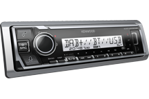 KMR-M506DAB - Récepteur média numérique marine. Bluetooth et radio numérique DAB+ intégrés, compatible Spotify et Amazon Alexa