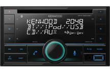 DPX-5200BT - 2DIN Autoradio-CD/USB met Bluetooth, Spotify, Amazon Alexa, Remote App - 2xRCA (2,5V).