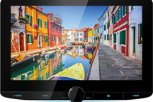 DMX9720XDS - Digital HDMI media AV modtager med 10.1 HD display, 
og optimere trådløse smartphone forbindelser