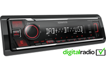 KMM-BT407DAB - Digital Media Receiver con Bluetooth e Radio DAB
