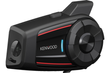 KCA-HX7C - Système de communication Bluetooth KENWOOD pour motos avec caméra