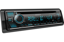 KDC-BT760DAB - Autoradio CD/USB avec radio numérique DAB+, technologie Bluetooth et service vocal Amazon Alexa.