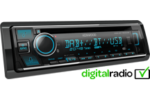 KDC-BT760DAB - CD/USB Receiver con Digital radio DAB+, Bluetooth technology  e assistente vocale Amazon Alexa .