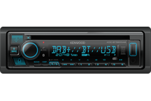 KDC-BT560DAB - CD/USB-bilradio med digital radio DAB+, Bluetooth-teknologi og Amazon Alexa-taletjeneste.