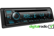 KDC-BT560DAB - CD/USB Receiver con Digital radio DAB+, Bluetooth technology  e assistente vocale Amazon Alexa .