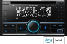 DPX-7300DAB - CD/USB Receiver with Digital radio DAB+, Bluetooth technology & Amazon Alexa voice service.