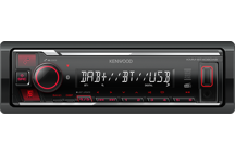 KMM-BT408DAB - Digital Media Receiver met Digitale radio DAB+ & Bluetooth technologie.