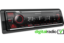 KMM-BT408DAB - Autoradio avec radio numérique DAB+ et technologie Bluetooth.