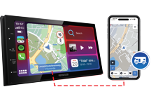 DMX5020BTSCAMPER - DMX5020DTS + Sygic GPS Navigation with Caravan Routing App Subscription.