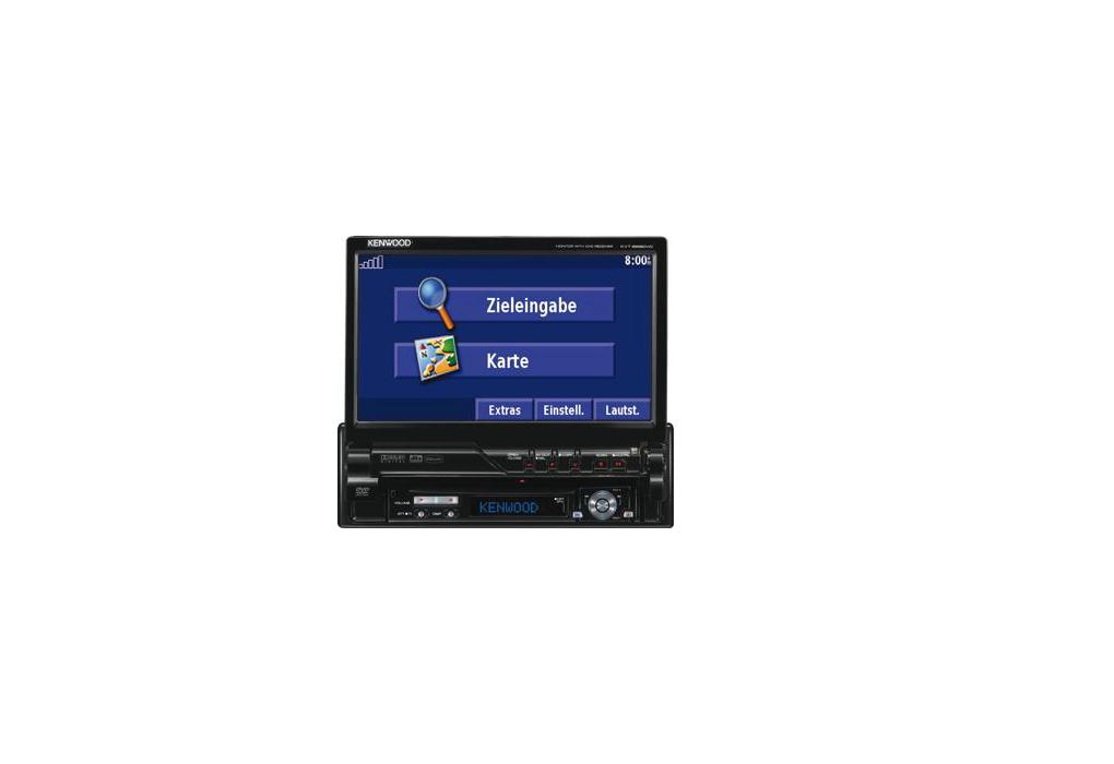 Moniceiver KVT 829DVD Ausstattung KENWOOD Deutschland