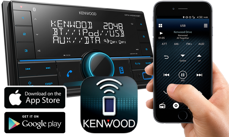 Smartphone KENWOOD Remote App