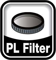 Polarizing filter icon
