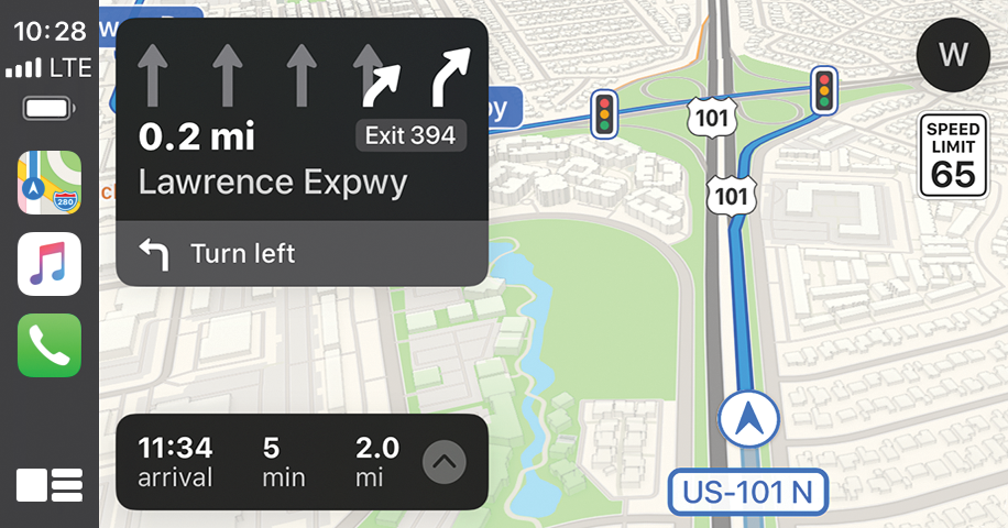CarPlay-Navigation-screen