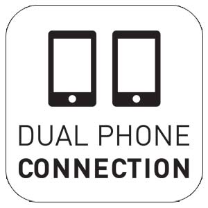 Bluetooth 2 phones hands-free calling
