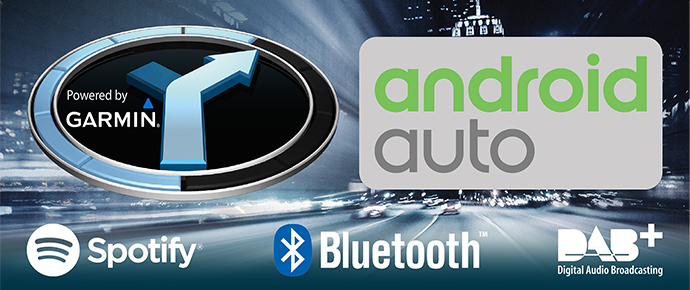 Navigatiesystemen met Android Auto ondersteuning