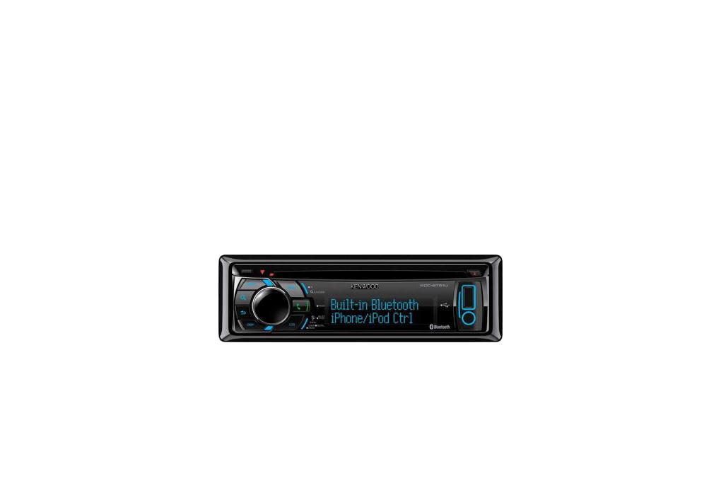 Kenwood BT51U - CD Autoradio mit Bluetooth Freisprecheinrichtung : CD und  Radio sowie Schnittstellen für Bluetooth, iPod und