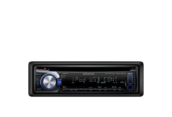 Kenwood KDC-BT440U 1-DIN Autoradio Bluetooth CD USB AUX Einbauset passend für Mitsubishi Colt und Colt CZC Cabriolet 2004-2009 dunkelgrau 