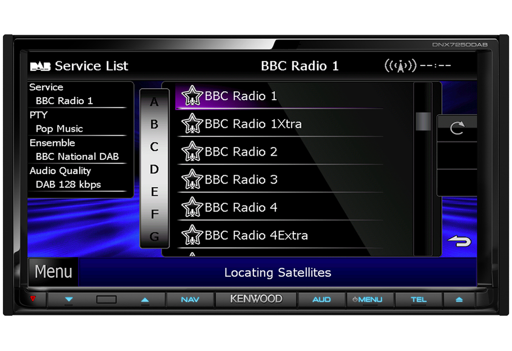 Kenwood Sat Nav Systems • DNX7250DAB Specifications • KENWOOD UK