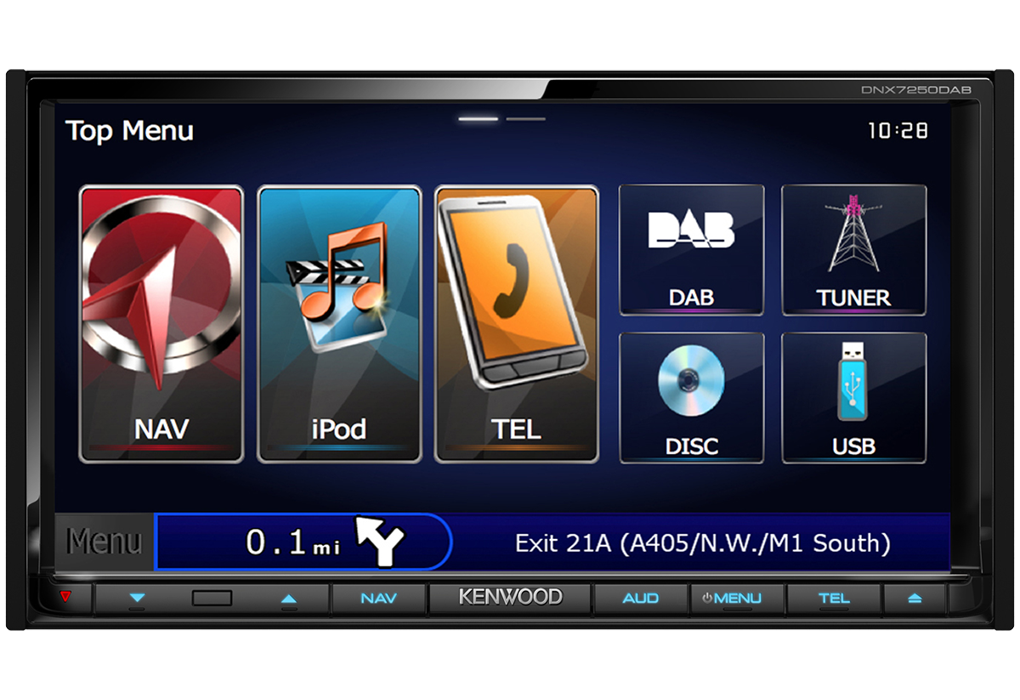 Kenwood Sat Nav Systems • DNX7250DAB Features • KENWOOD UK