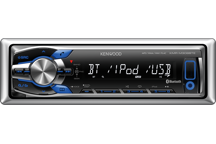 KMR-M308BTE - Wodoodporny odbiornik USB Marine ze sterowaniem iPod-a i modułem Bluetooth