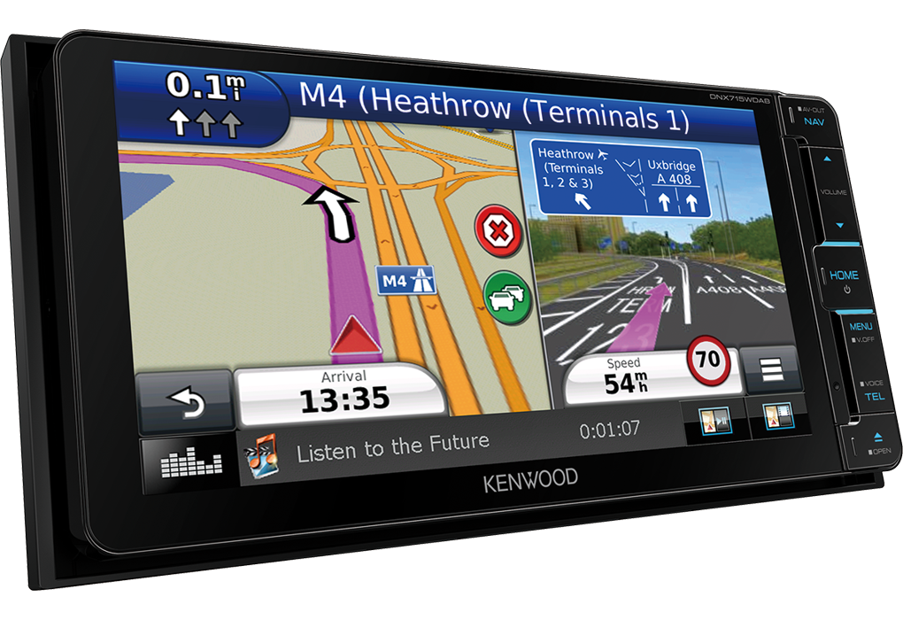 Kenwood Sat Nav Systems • DNX715WDAB Features • KENWOOD UK