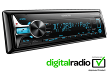 KDC-BT49DAB - CD-Receiver with DAB tuner & Bluetooth Built-in