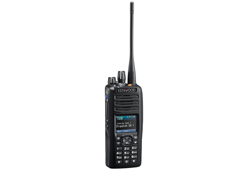 NX-5300K6 UHF Digital/Analogue Portable Radio, GPS/Keypad • Kenwood Comms