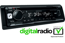 KDC-BT700DAB - CD-Receiver with DAB+ tuner & Bluetooth Built-in