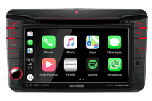 DNX518VDABS - VW-shaped 7.0” AV Navigation System with Smartphone control, Bluetooth & DAB+ Radio.