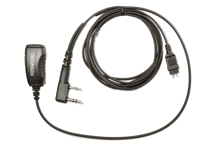KHS-40TW2P - Mikrofon und PTT mit zwei Leitungen und QD-Hörer Anschluß (2-Pin Stecker)