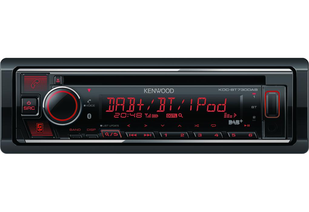 DAB+ Receivers • KDCBT730DAB Utstyr • KENWOOD